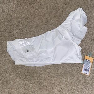 NWT White Bikini Top